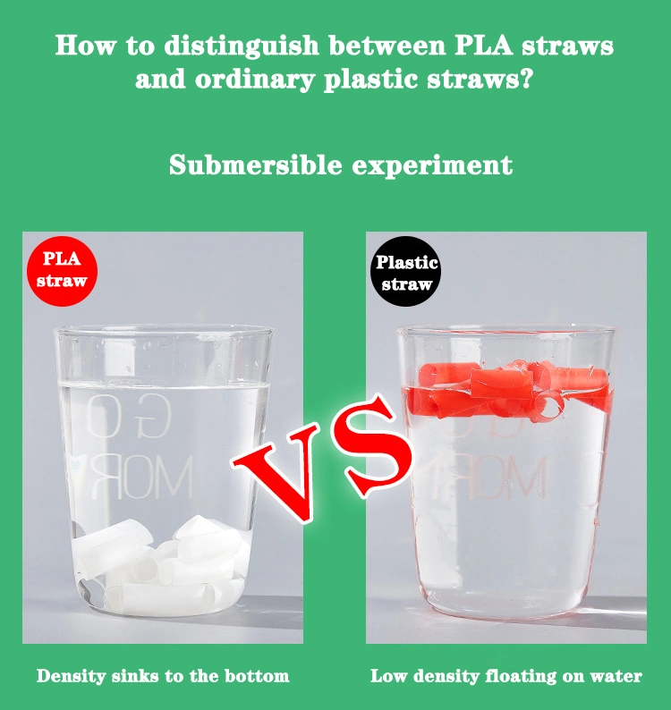 Eco-Friendly Compostable Disposable PLA Biodegradable Straw Disposable Products